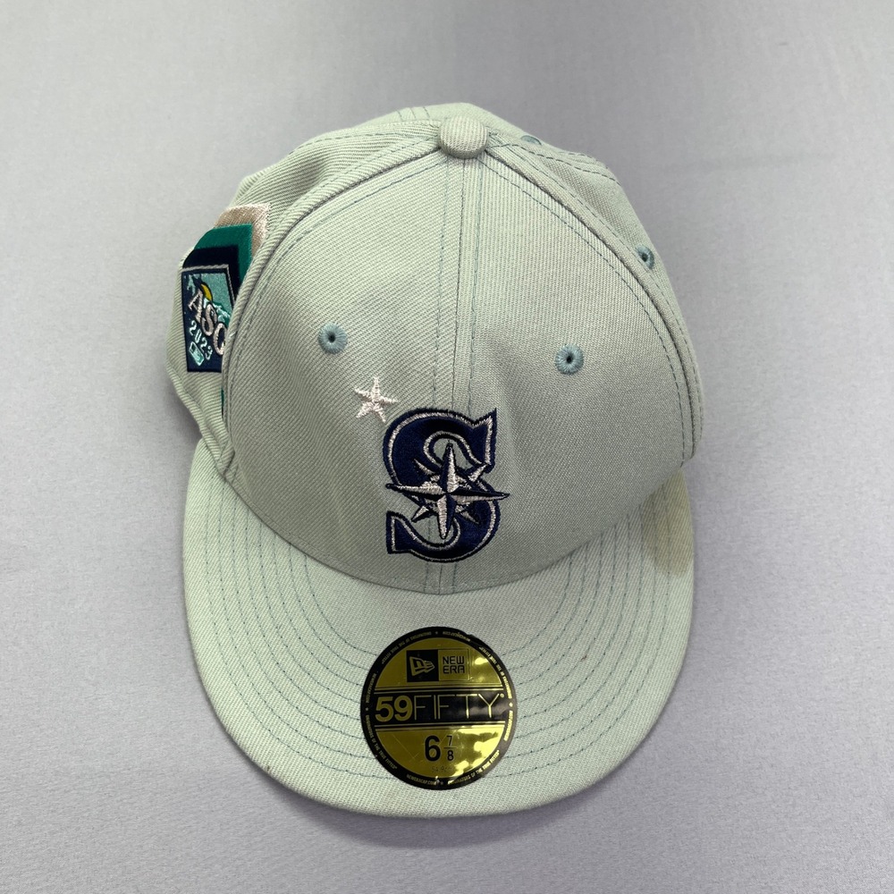 New Era Mariners ASG 2023 Fitted Hat MLB Baseball Cap Size 6 7/8